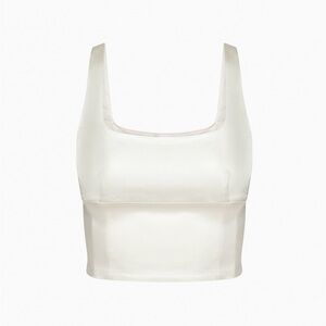 Aritzia Wilfred Shine Satin Bustier